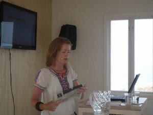Anna Carlsson, KfS, presenterar "Rapport från en slaskhink"