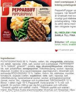 Slumpvis utvald enportionsrätt